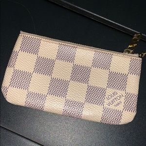 LV coin purse keychain!